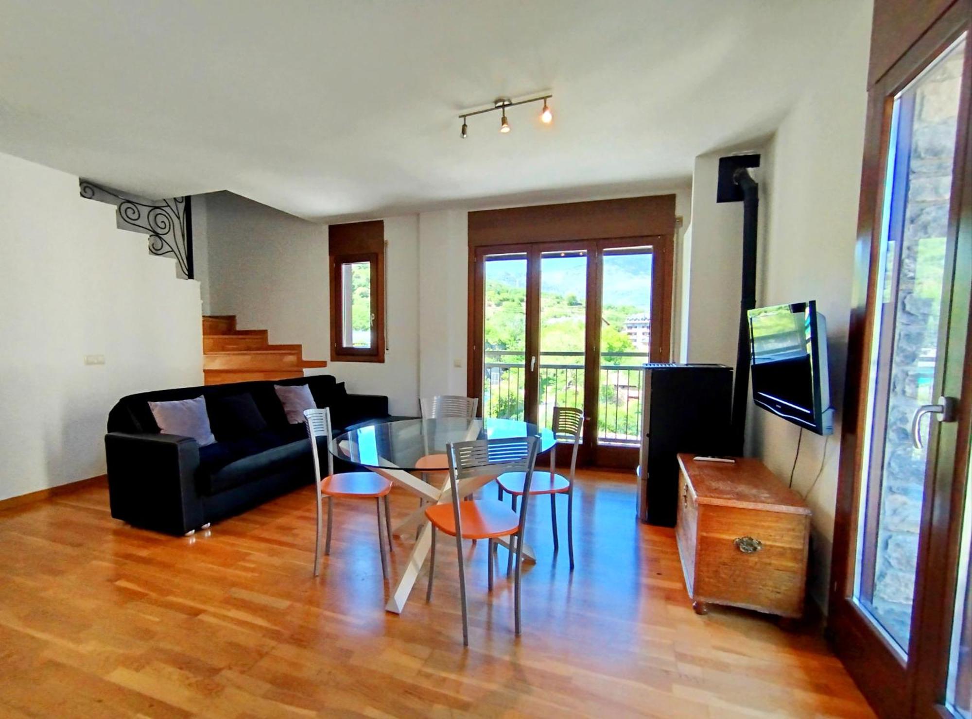 Sala de estar de Apartaments Pirineus
