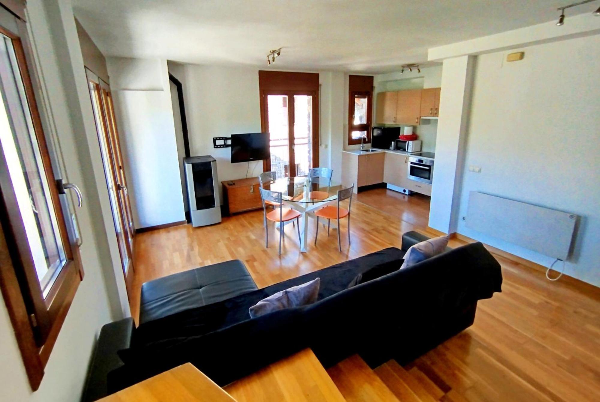 Cocina equipada de Apartaments Pirineus